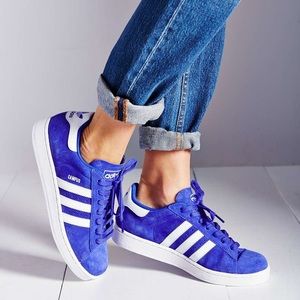 Adidas Campus Suede Blue Sneakers